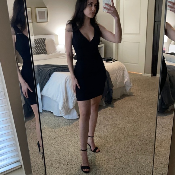 Boston Proper Little Black Dress - Picture 2 of 5